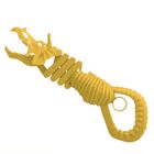 Lean Toys, pistolet, chwytak, gryzący szkielet dinozaura, brązowy