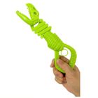 Lean Toys, pistolet, chwytak, gryzący szkielet dinozaura, zielony