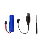 Lean Toys, pistolet na wodę elektryczny, pomarańczowy