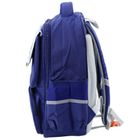 Lean Toys, plecak szkolny, dinozaur granatowy