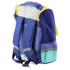 Lean Toys, plecak szkolny, dinozaur saszetka z lokomotywą, 21l