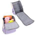 Lean Toys, plecak szkolny, królik pastel, 21l