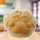 Lean Toys, pluszowa poduszka z kieszenią na ręce, ogrzewacz, beżowa, 40 cm