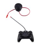 Lean Toys, pojazd sportowy zdalnie sterowany, niebieski żółty