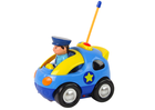 Lean Toys, policja, pojazd zdalnie sterowany z figurką