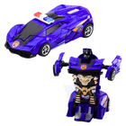 Lean Toys, policja robot, 2w1 z napędem mix