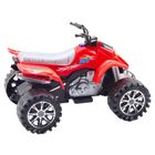 Lean Toys, quad terenowy, pojazd z napędem, czerwony
