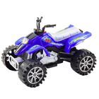 Lean Toys, quad terenowy, pojazd z napędem, niebieski