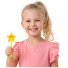 Lean Toys, różdżka fluorescencyjna, gwiazda, świecąca w ciemności, 22 cm