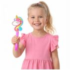 Lean Toys, różdżka fluorescencyjna, jednorożec, świecąca w ciemności, 25 cm