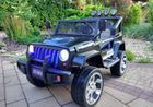 Lean Toys, S2388 Jeep, pojazd na akumulator, czarny