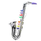 Lean Toys, saksofon, instrument muzyczny, srebrny