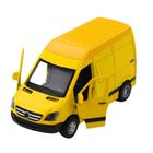 Lean Toys, samochód dostawczy, metalowy pojazd z napędem pull back, 1:32