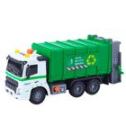 Lean Toys, śmieciarka z kontenerami na śmieci, pojazd interaktywny