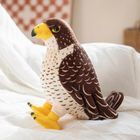 Lean Toys, Sokół, maskotka, brązowa, 30cm