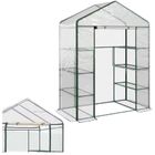 Lean Toys, szklarnia balkonowa, 195-143-73 cm