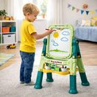 Lean Toys, tablica dwustronna, magnetyczna i kredowa, 48 elementów