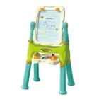 Lean Toys, tablica edukacyjna 3w1, dwustronna, zielona