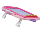 Lean Toys, tablica magnetyczna do malowania z akcesoriami, różowa