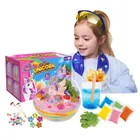 Lean Toys, terrarium dla jednorożca, zestaw do hodowli kryształów 2w1