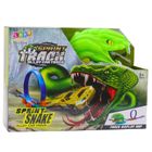 Lean Toys, tor samochodowy z wyrzutnią, wąż