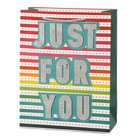 Lean Toys, torba prezentowa urodzinowa, happy birthday, 23-18-10 cm, 1 szt.