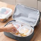 Lean Toys, torba termiczna, izolacyjna, szara, 27 cm