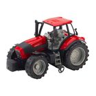 Lean Toys, traktor rolniczy z przyczepą, żółty