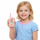 Lean Toys, walkie-talkie z wideo rozmową, różowe