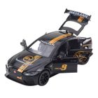 Lean Toys, Wyścigówka, pojazd metalowy z napędem pull-back, 1:32