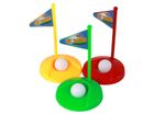Lean Toys, zestaw do gry w mini golfa, 12 elementów