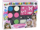 Lean Toys, zestaw do malowania twarzy z szablonami