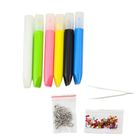 Lean Toys, zestaw kreatywny do tworzenia kolorowych witraży w formie breloków, dinozaury