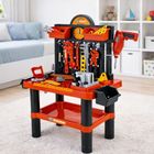 Lean Toys, zestaw majsterkowicza, stolik z narzędziami, 70 cm