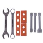 Lean Toys, zestaw majsterkowicza, wiertarka stołowa, interaktywna, 18 elementów