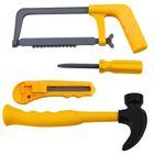 Lean Toys, zestaw majsterkowicza z wiertarką i narzędziami, interaktywny, 12 elementów