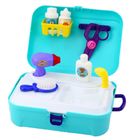 Lean Toys, zestaw piękności dla pieska w walizce, 16 elementów