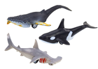 Lean Toys, zwierzęta morskie, figurki, 6 szt