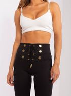 Legginsy damskie, czarne, Och Bella