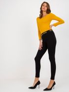 Legginsy damskie, czarne, Relevance