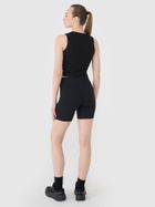 Legginsy damskie, kolarki, czarne, 4F