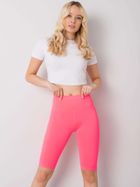 Legginsy damskie, kolarki, różowe, Ex Moda