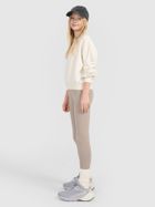 Legginsy dziewczęce, beżowe, 4F