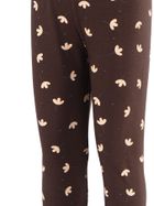 Legginsy dziewczęce, brązowe, Tup Tup