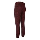 Legginsy dziewczęce, ocieplane, bordowe, Tup Tup