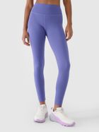 Legginsy funcyjne damskie, niebieskie, 4F