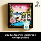LEGO Art, Japoński krajobraz z kwitnącą wiśnią, 31218