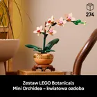 LEGO Botanicals, Mała orchidea, kwiaty, 10343