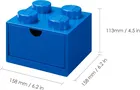 LEGO, Brick 4, pojemnik klocek z szufladą, niebieski