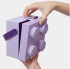 LEGO, Brick 4, pojemnik klocek z uchwytem, fioletowy